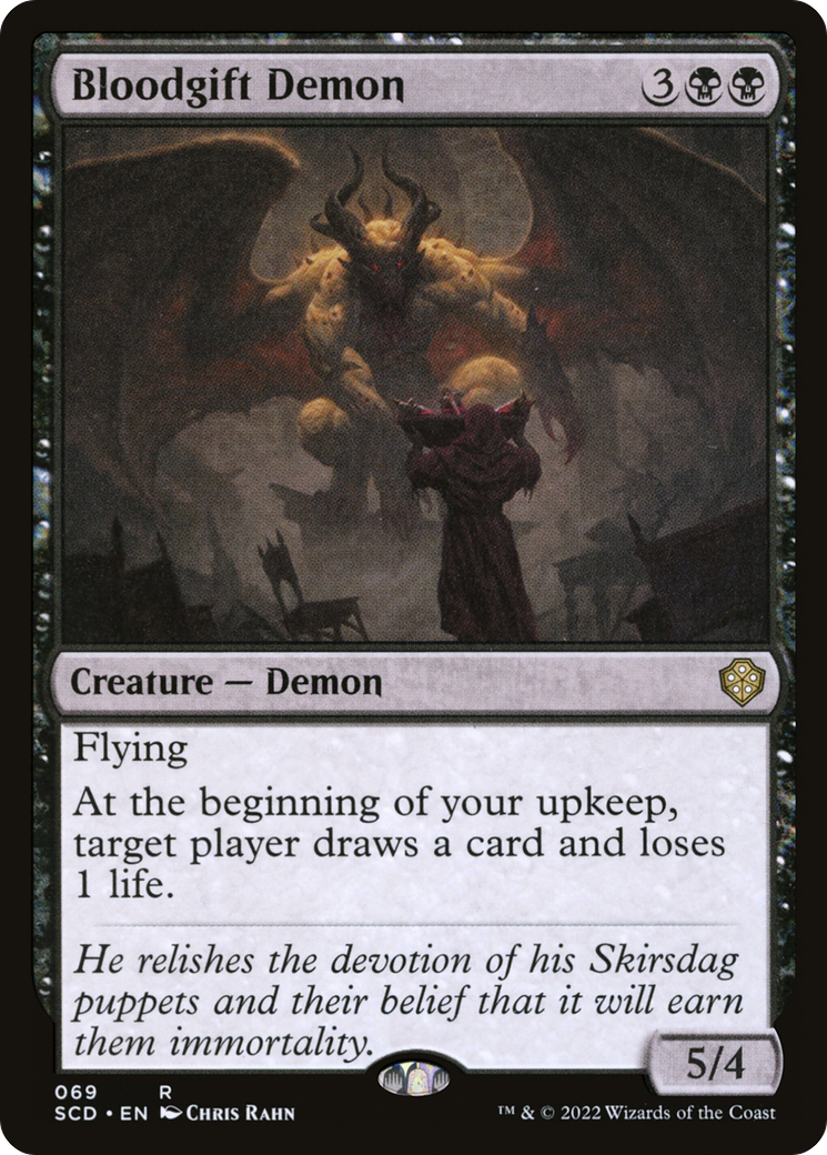 Bloodgift Demon [Starter Commander Decks] | Clutch Gaming