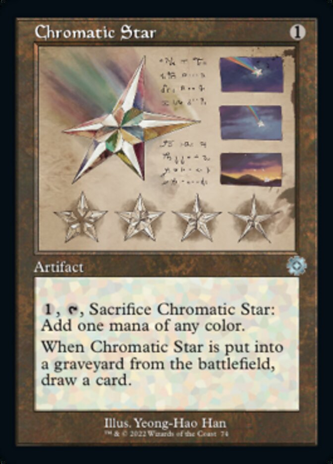 Chromatic Star (Retro Schematic) [The Brothers' War Retro Artifacts] | Clutch Gaming