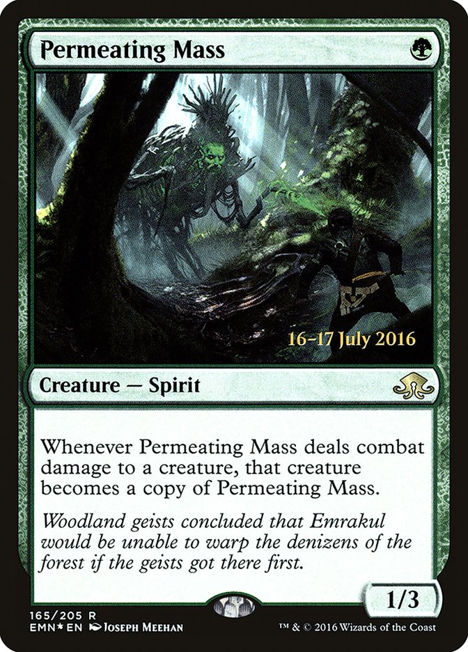 Permeating Mass [Eldritch Moon Prerelease Promos] | Clutch Gaming