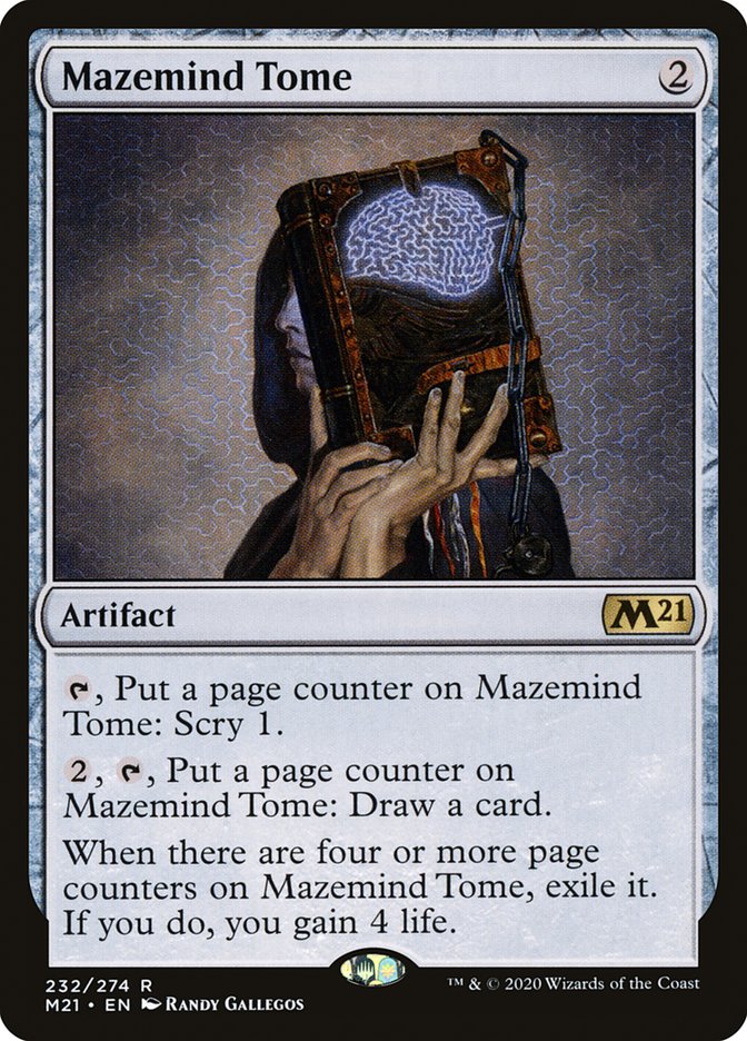 Mazemind Tome [Core Set 2021] | Clutch Gaming