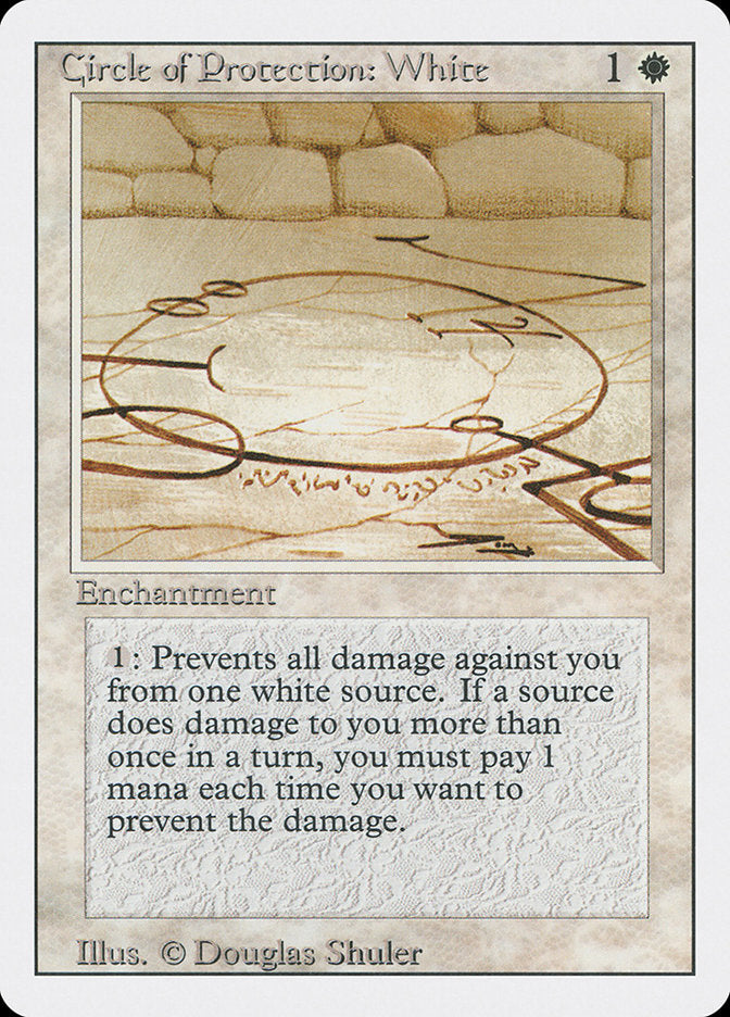 Circle of Protection: White [Revised Edition] | Clutch Gaming