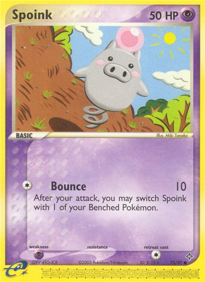 Spoink (73/97) [EX: Dragon] | Clutch Gaming