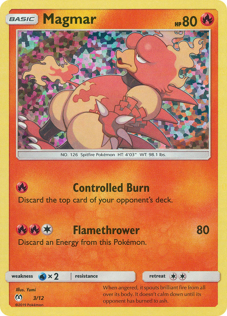 Magmar (3/12) [McDonald's Promos: 2019 Collection] | Clutch Gaming