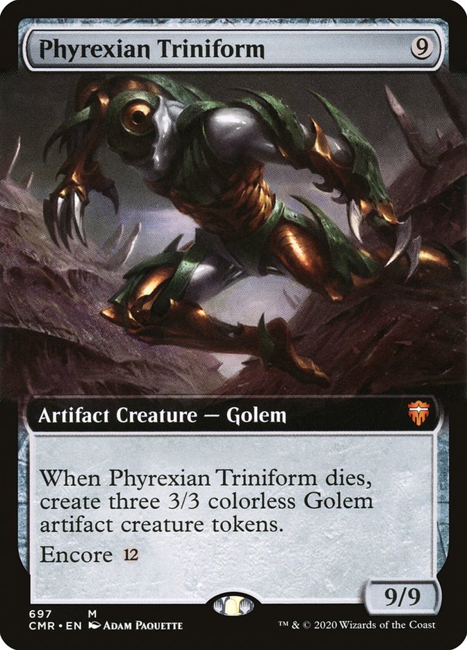 Phyrexian Triniform (Extended Art) [Commander Legends] | Clutch Gaming