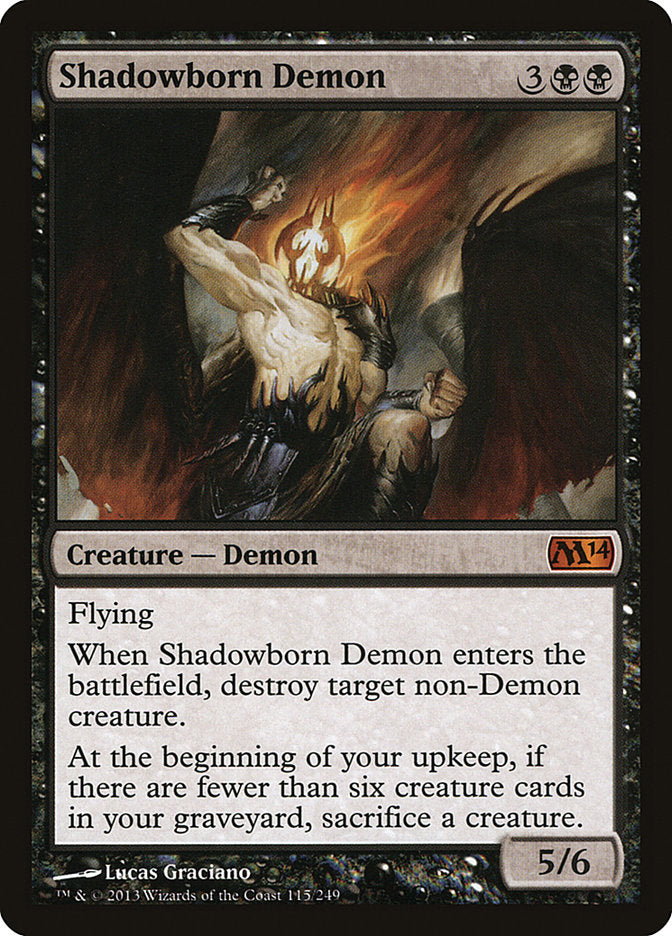 Shadowborn Demon [Magic 2014] | Clutch Gaming