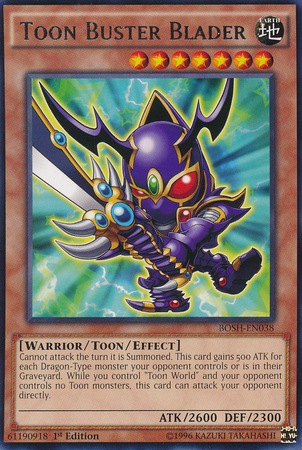 Toon Buster Blader [BOSH-EN038] Rare | Clutch Gaming