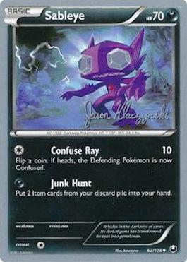 Sableye (62/108) (Darkrai Deck - Jason Klaczynski) [World Championships 2013] | Clutch Gaming