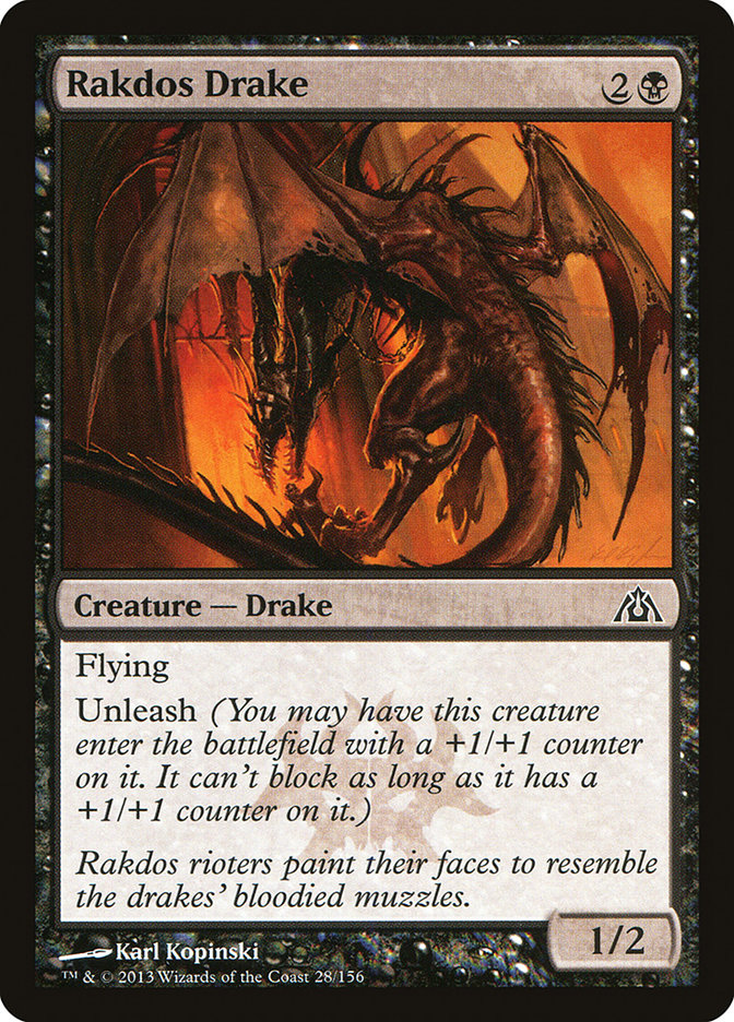 Rakdos Drake [Dragon's Maze] | Clutch Gaming