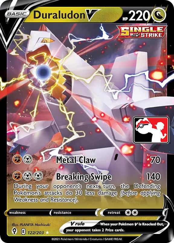 Duraludon V (122/203) [Prize Pack Series One] | Clutch Gaming