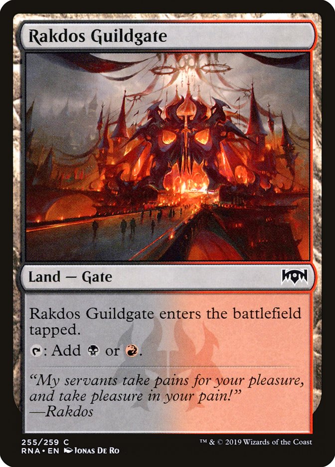 Rakdos Guildgate (255/259) [Ravnica Allegiance] | Clutch Gaming