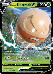 Hisuian Electrode V (SWSH294) [Sword & Shield: Black Star Promos] | Clutch Gaming