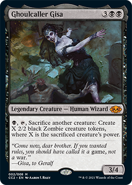 Ghoulcaller Gisa [Commander Collection: Black] | Clutch Gaming