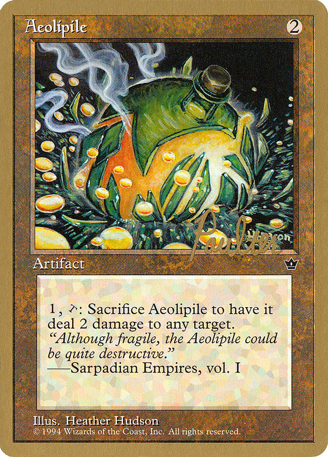 Aeolipile (Preston Poulter) [Pro Tour Collector Set] | Clutch Gaming