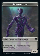 Kor Warrior // Shapeshifter (023) Double-Sided Token [Commander Legends: Battle for Baldur's Gate Tokens] | Clutch Gaming