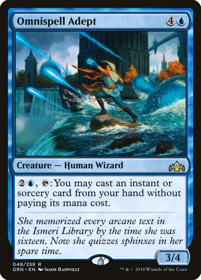 Omnispell Adept [Guilds of Ravnica] | Clutch Gaming