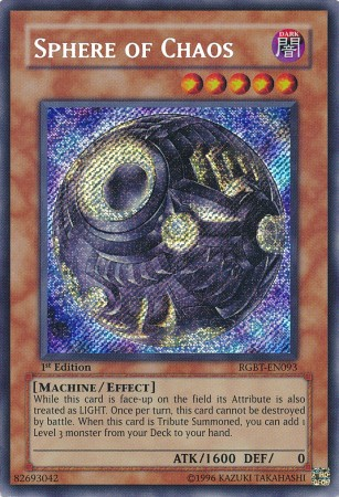 Sphere of Chaos [RGBT-EN093] Secret Rare | Clutch Gaming