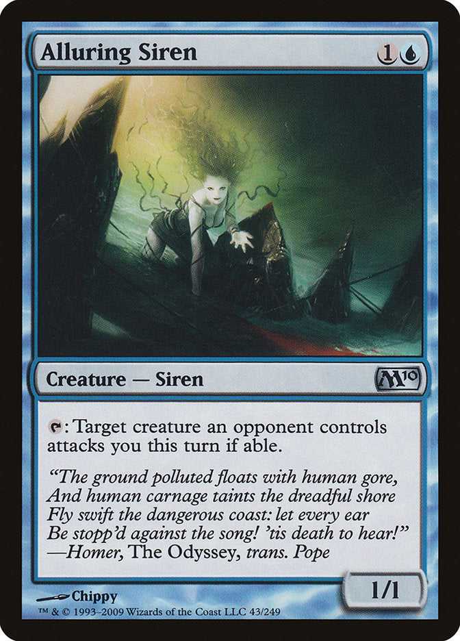 Alluring Siren [Magic 2010] | Clutch Gaming