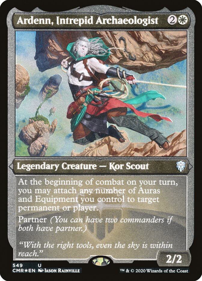 Ardenn, Intrepid Archaeologist (Etched) [Commander Legends] | Clutch Gaming