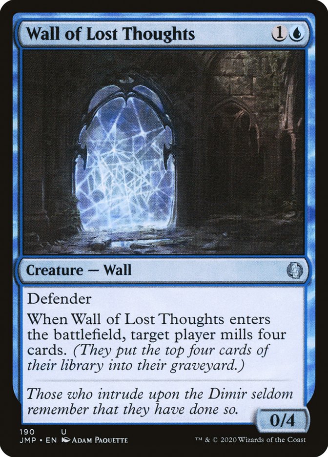 Wall of Lost Thoughts [Jumpstart] | Clutch Gaming