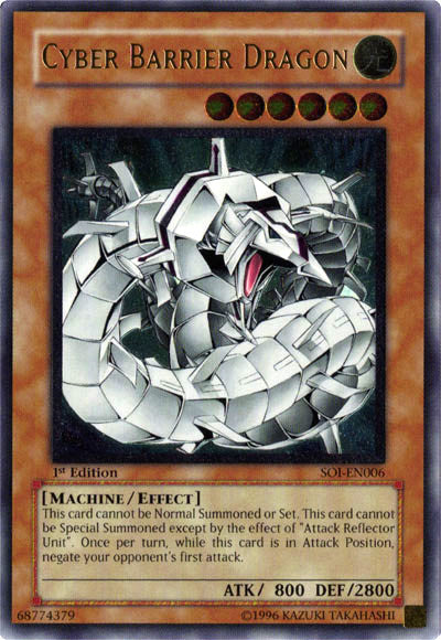 Cyber Barrier Dragon (UTR) [SOI-EN006] Ultimate Rare | Clutch Gaming