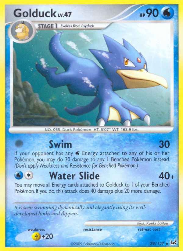 Golduck (29/127) [Platinum: Base Set] | Clutch Gaming