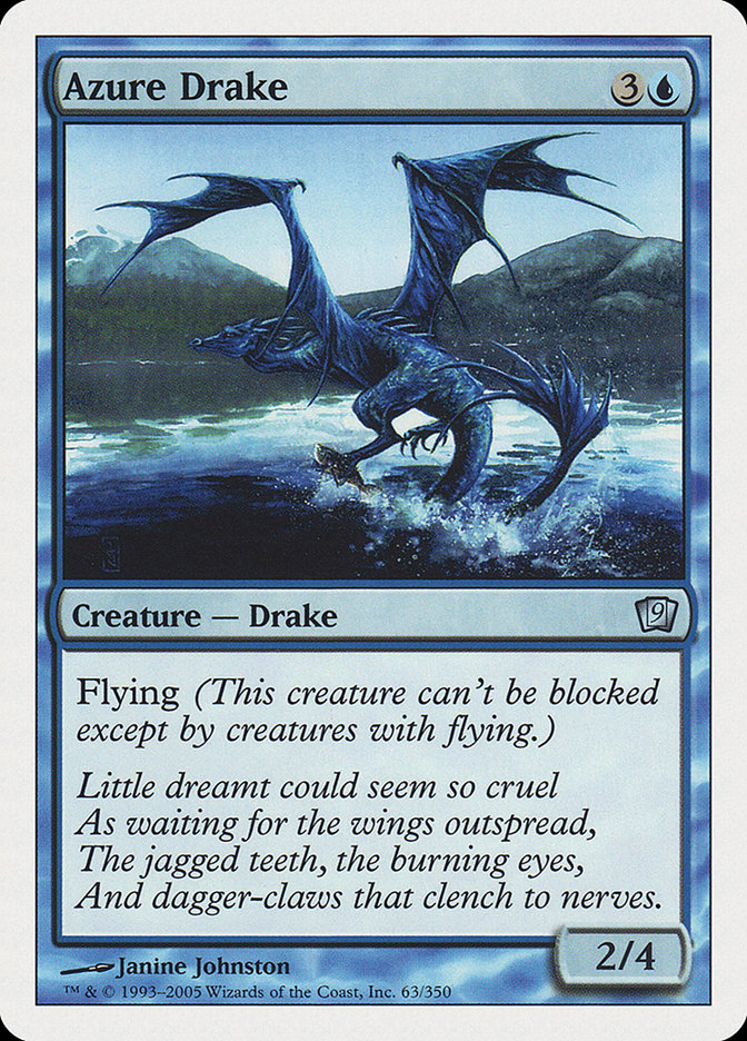 Azure Drake [Ninth Edition] | Clutch Gaming