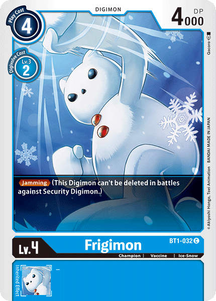 Frigimon [BT1-032] [Release Special Booster Ver.1.0] | Clutch Gaming