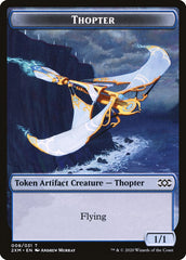 Beast // Thopter (008) Double-Sided Token [Double Masters Tokens] | Clutch Gaming