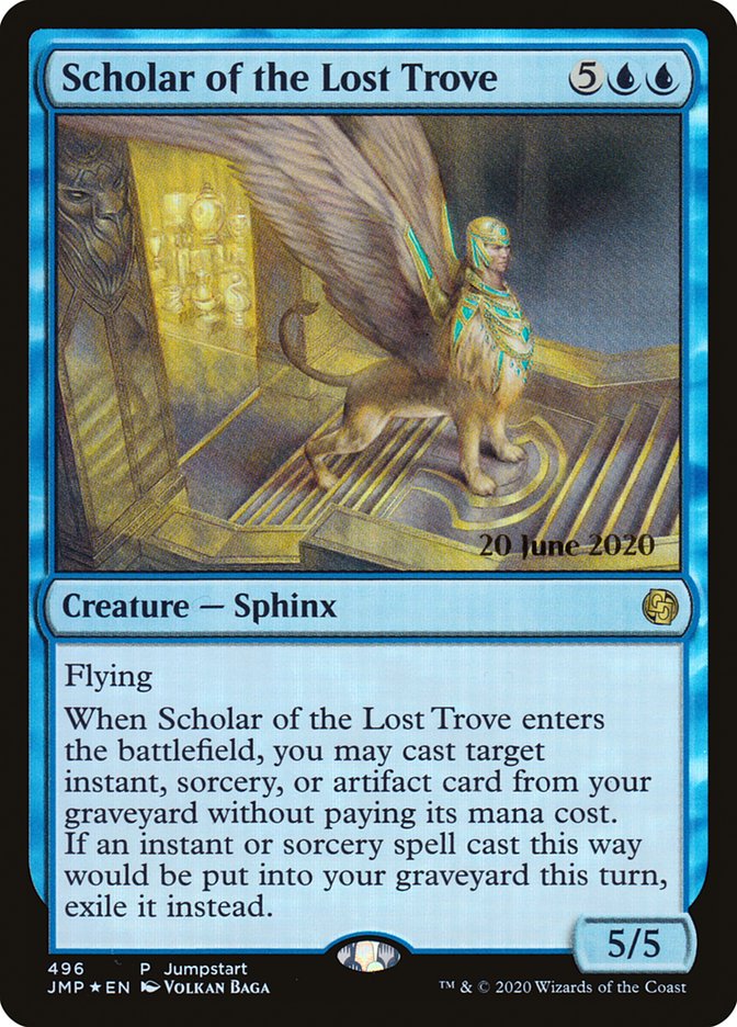 Scholar of the Lost Trove (Prerelease) [Jumpstart] | Clutch Gaming