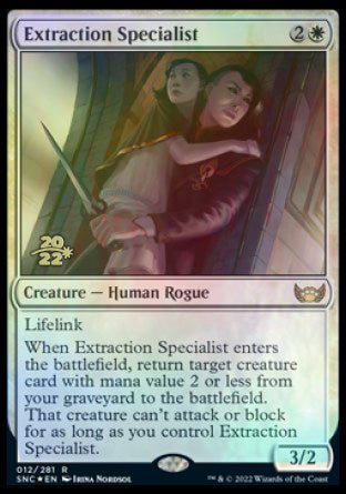 Extraction Specialist [Streets of New Capenna Prerelease Promos] | Clutch Gaming