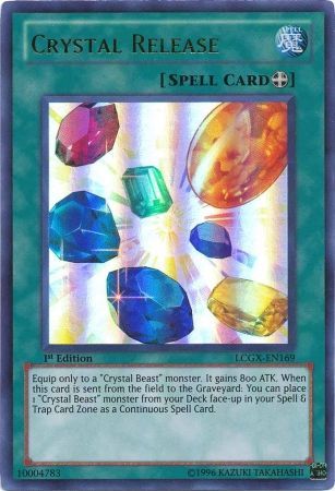 Crystal Release [LCGX-EN169] Ultra Rare | Clutch Gaming