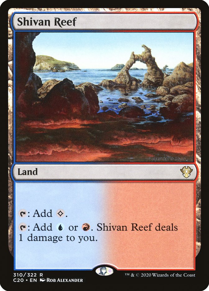 Shivan Reef [Commander 2020] | Clutch Gaming