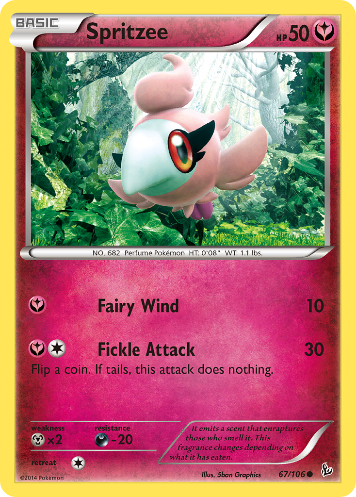 Spritzee (67/106) [XY: Flashfire] | Clutch Gaming