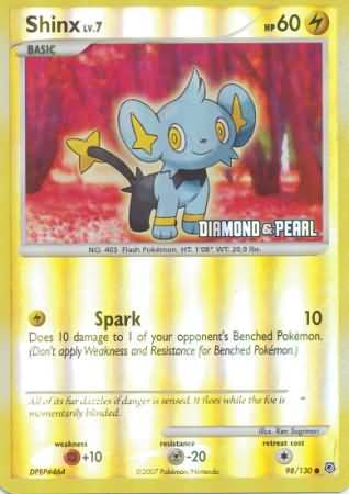 Shinx (98/130) [Burger King Promos: 2008 Collection] | Clutch Gaming