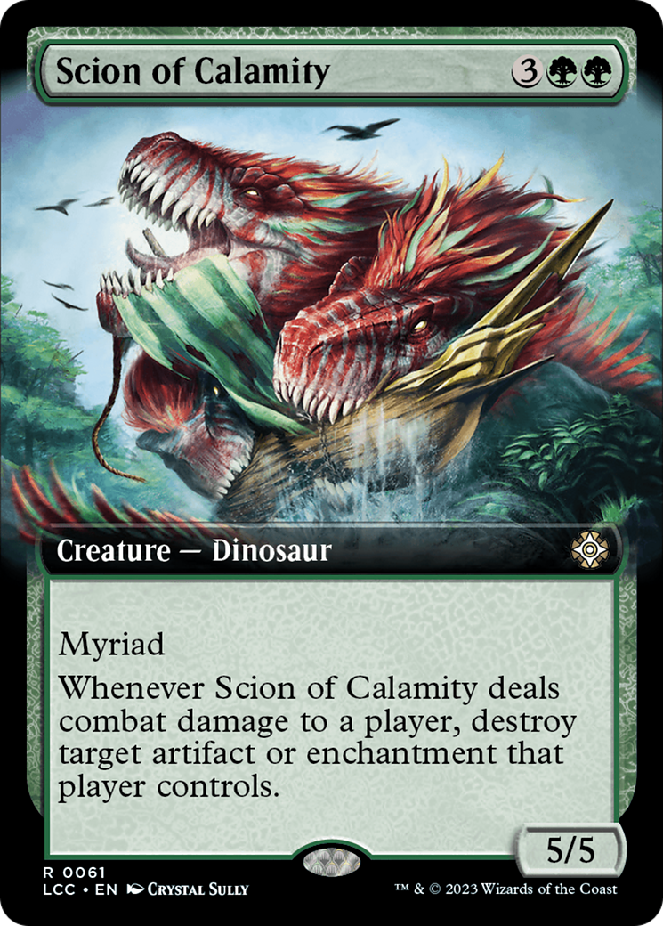 Scion of Calamity (Extended Art) [The Lost Caverns of Ixalan Commander] | Clutch Gaming