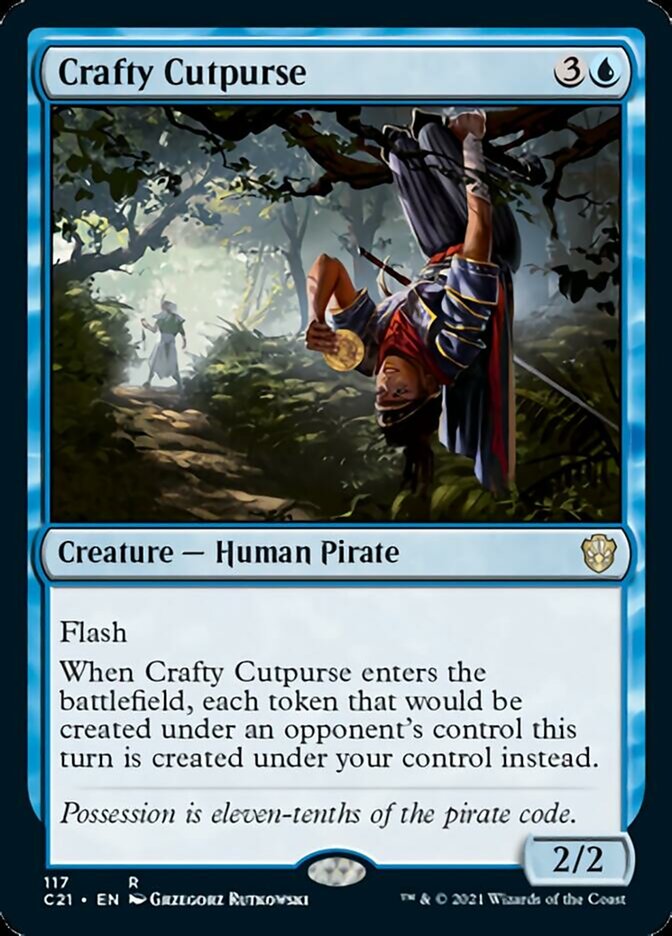 Crafty Cutpurse [Commander 2021] | Clutch Gaming