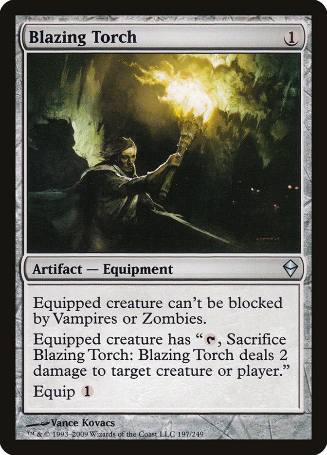 Blazing Torch [Zendikar] | Clutch Gaming