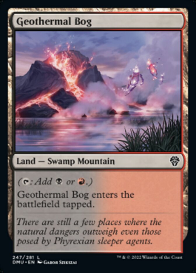 Geothermal Bog [Dominaria United] | Clutch Gaming