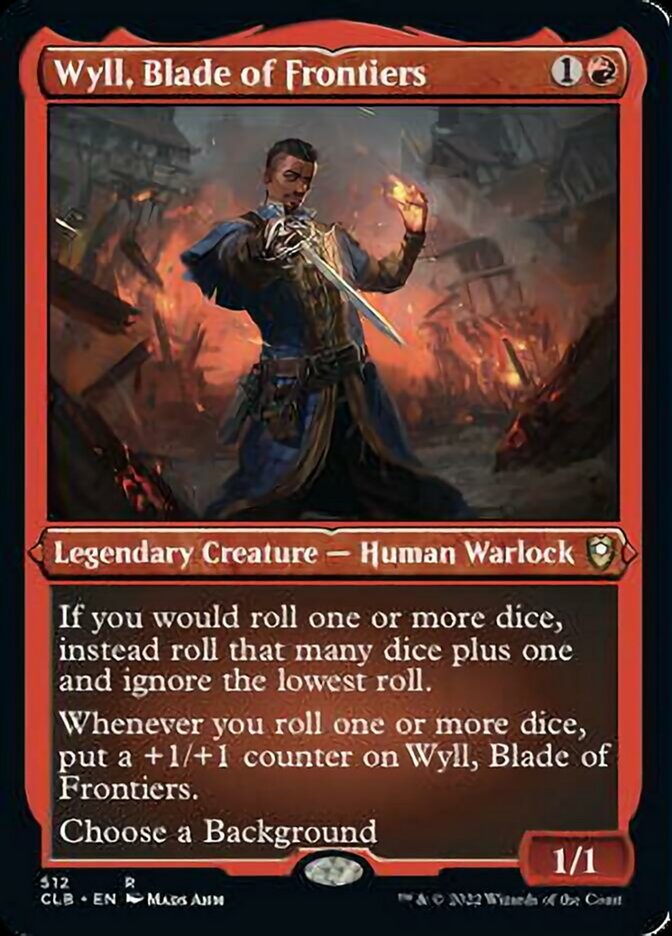 Wyll, Blade of Frontiers (Foil Etched) [Commander Legends: Battle for Baldur's Gate] | Clutch Gaming