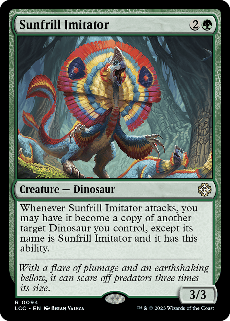 Sunfrill Imitator [The Lost Caverns of Ixalan Commander] | Clutch Gaming