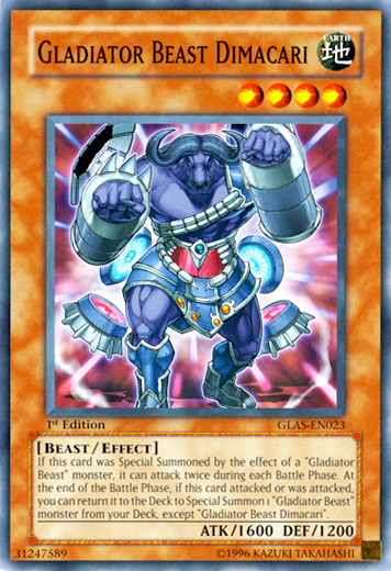 Gladiator Beast Dimacari [GLAS-EN023] Common | Clutch Gaming