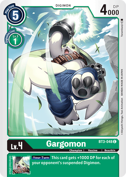 Gargomon [BT3-048] [Release Special Booster Ver.1.5] | Clutch Gaming