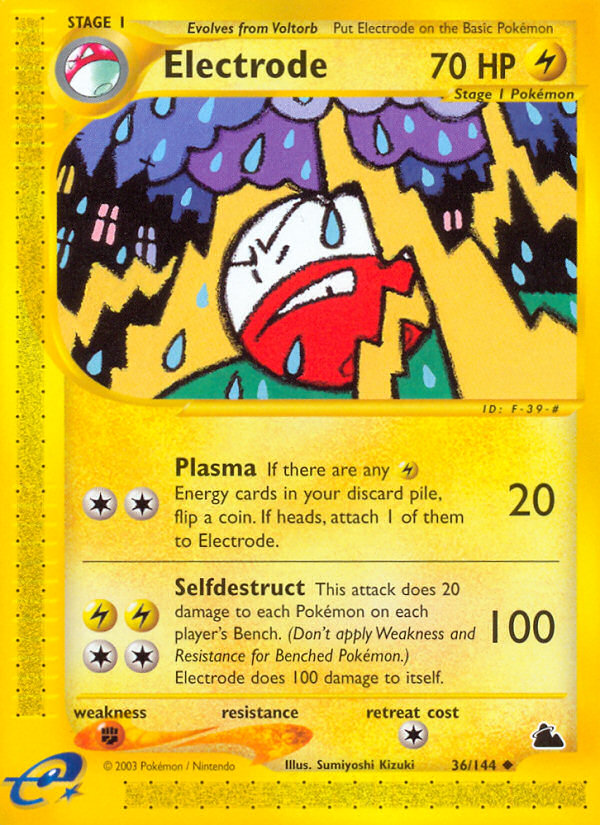 Electrode (36/144) [Skyridge] | Clutch Gaming