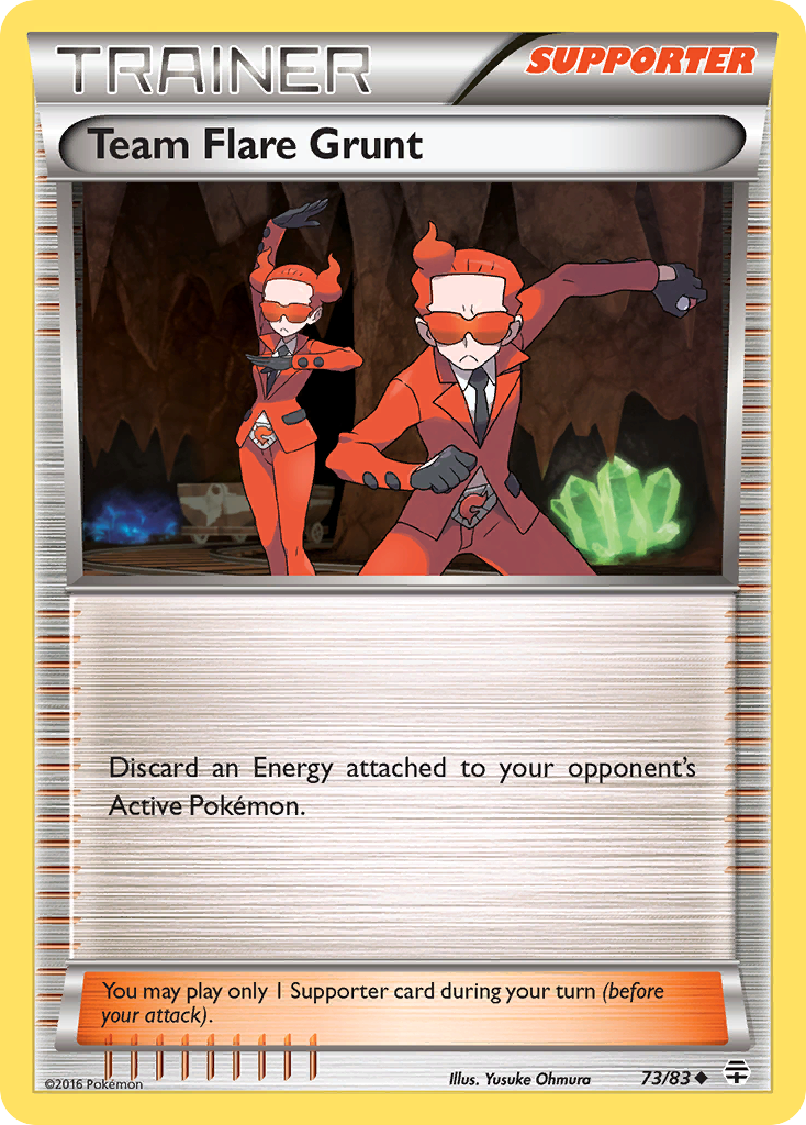 Team Flare Grunt (73/83) [XY: Generations] | Clutch Gaming