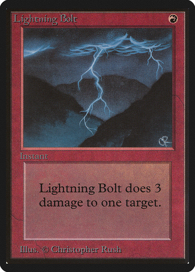 Lightning Bolt [Beta Edition] | Clutch Gaming