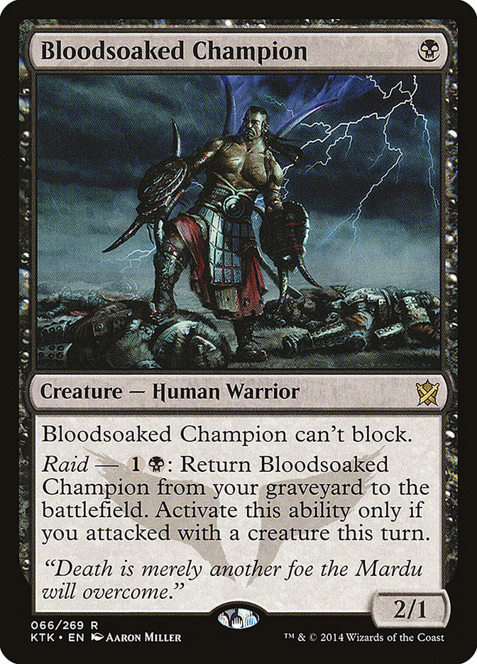 Bloodsoaked Champion [Khans of Tarkir] | Clutch Gaming