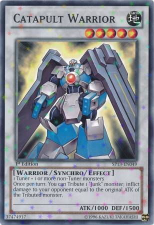 Catapult Warrior [SP13-EN049] Starfoil Rare | Clutch Gaming