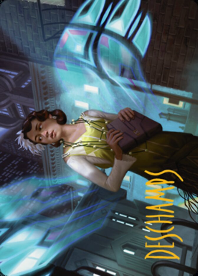 Giada, Font of Hope 1 Art Card (Gold-Stamped Signature) [Streets of New Capenna Art Series] | Clutch Gaming