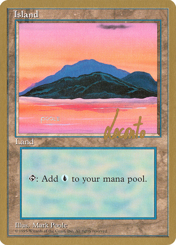 Island (ml369) (Michael Loconto) [Pro Tour Collector Set] | Clutch Gaming