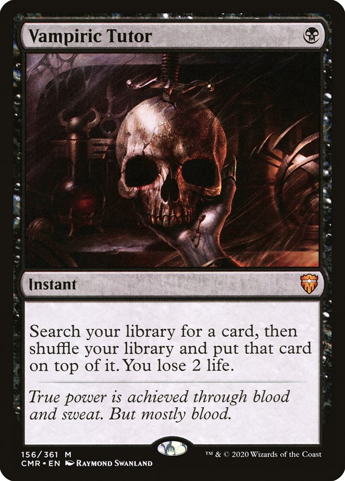 Vampiric Tutor [Commander Legends] | Clutch Gaming